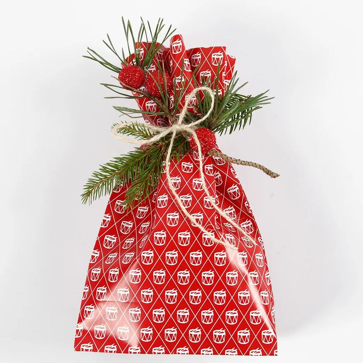 Çanta letre e Krishtlindjeve 8 copë | Daulle