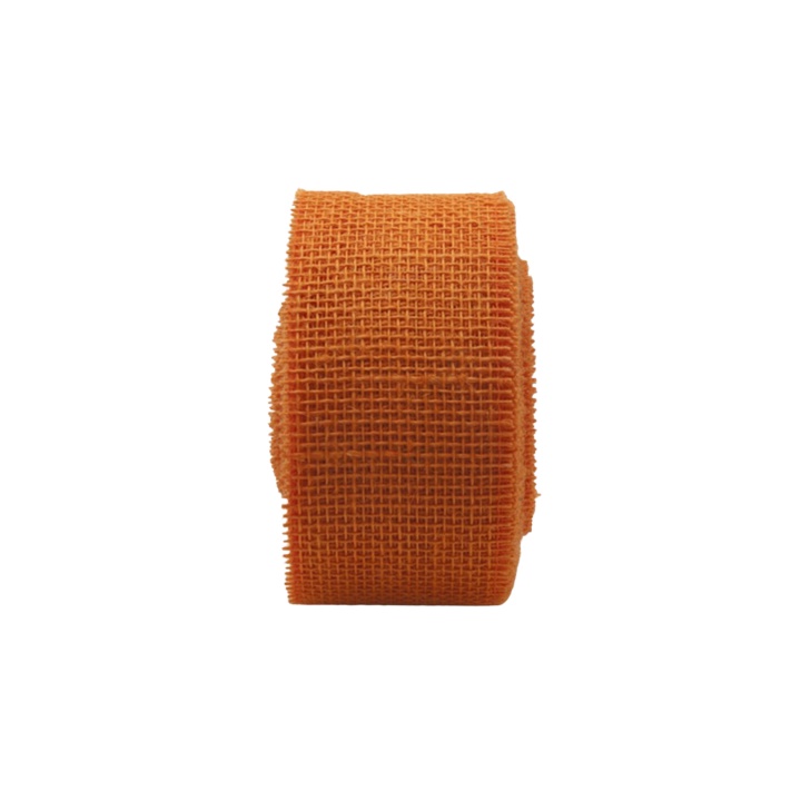 Shirit jute me ngjyra 7cm x 10 m | Okër Shirit jute me ngjyra 7cm x 10 m | Okër