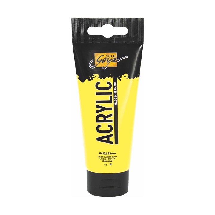 Bojë akrilike Solo Goya Acrylic 100 ml | Citron Bojë akrilike Solo Goya Acrylic 100 ml | Citron