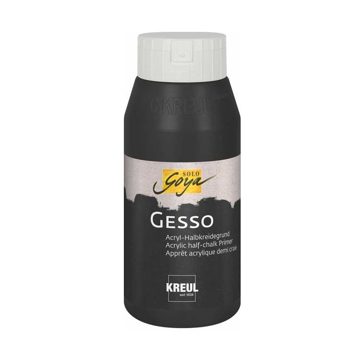Gesso Prajmer i zi Solo Goya KREUL | 750 ml Gesso Prajmer i zi Solo Goya KREUL | 750 ml