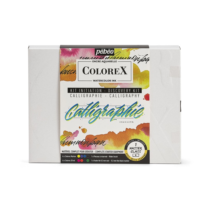 Seti Pebeo Colorex me kaligrafi 10 ks
