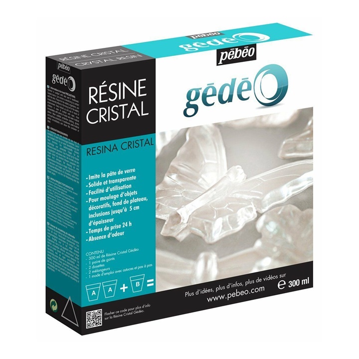 Rrëshirë kristali Pebeo Gedeo e pastër | 300 ml Rrëshirë kristali Pebeo Gedeo e pastër | 300 ml