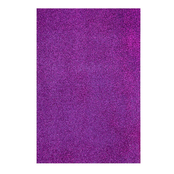 Gomë për dekorim EVA- Me xixa - vetëngjitëse - 20x30 cm | Purple Gomë për dekorim EVA- Me xixa - vetëngjitëse - 20x30 cm | Purple