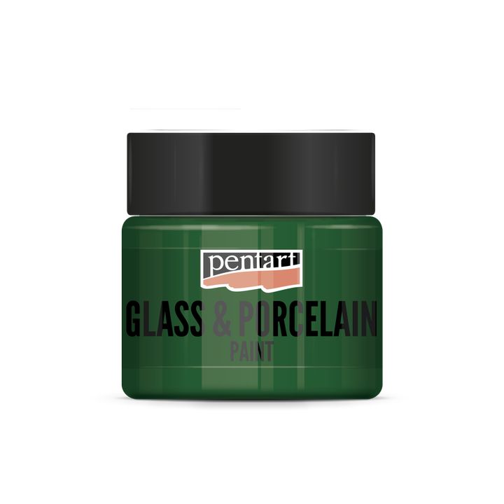 Bojë për qelq dhe porcelan PENTART - 30 ml | Green Bojë për qelq dhe porcelan PENTART - 30 ml | Green