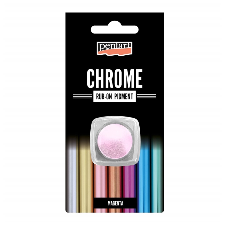 Rub-on Pluhur kromi Pentart 0,5 g | Magenta Rub-on Pluhur kromi Pentart 0,5 g | Magenta