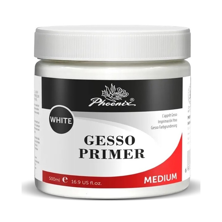 Prajmer Gesso bazë | 500 ml Prajmer Gesso bazë | 500 ml