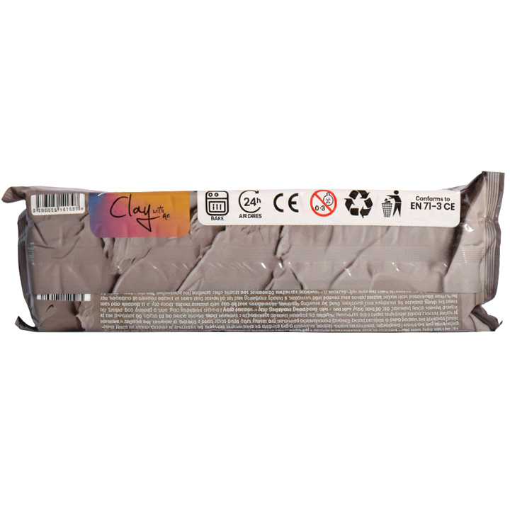 ARTMIE Clay with me Baltë modeluese vetëforcuese - 500g