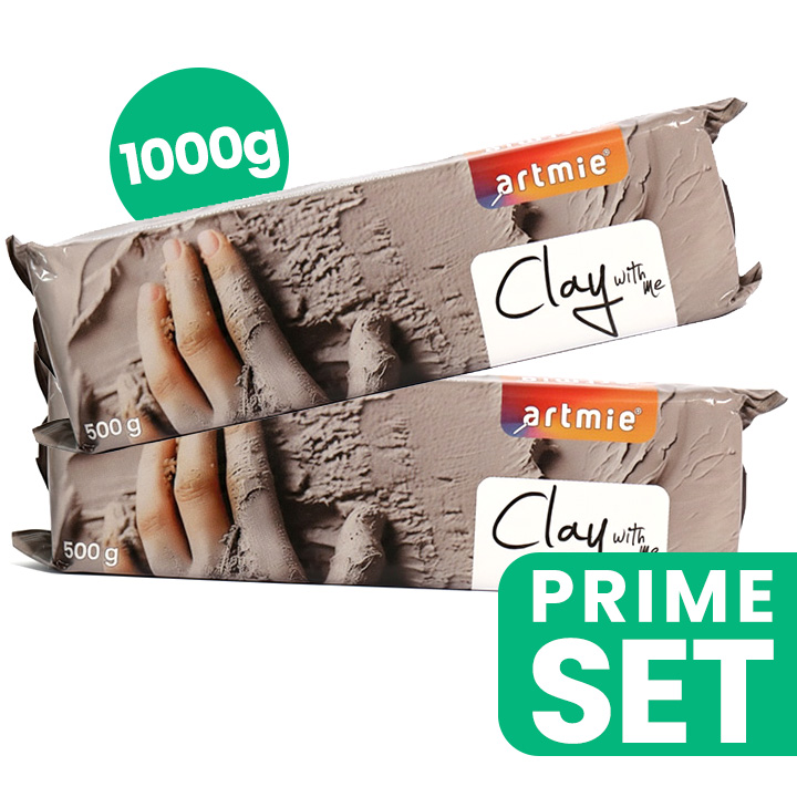 ARTMIE Clay with me Set Modeling Clay 2x500g