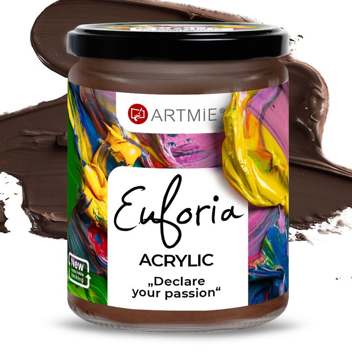 Bojë akrilike ARTMIE EUFORIA 430 ml | 492 umber burnt Bojë akrilike ARTMIE EUFORIA 430 ml | 492 umber burnt