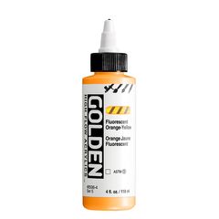 Bojë akrilike fluoreshente GOLDEN High Flow 118 ml | Nuanca të ndryshme