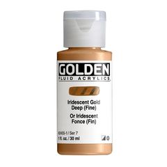 Bojë akrilike GOLDEN Fluid Iridescent 30 ml | Ngjyra te ndryshme