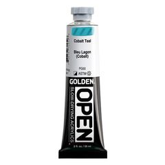 Bojë akrilike GOLDEN OPEN me tharje të ngadaltë 59 ml | Nuanca të ndryshme