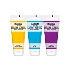 Bojë akrilike kremoze gjysmë shkëlqimi Pentart 60ml | ngjyra të ndryshme