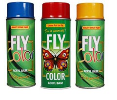 Bojë akrilike me spërkatje FLY COLOR | ngjyra të ndryshme