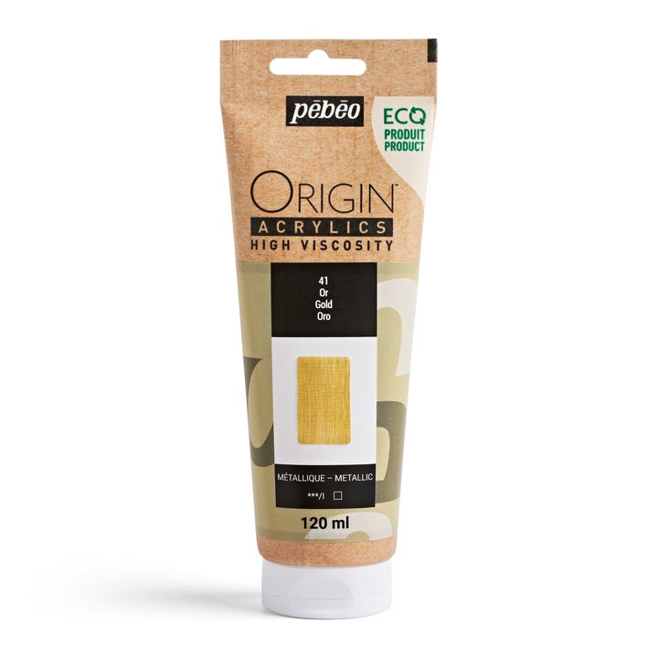Bojë akrilike Pebeo ORIGIN 120 ml | E artë