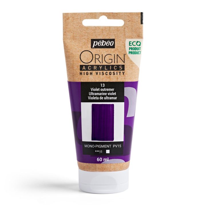Bojë akrilike Pebeo ORIGIN 60 ml | vjollcë ultramarin