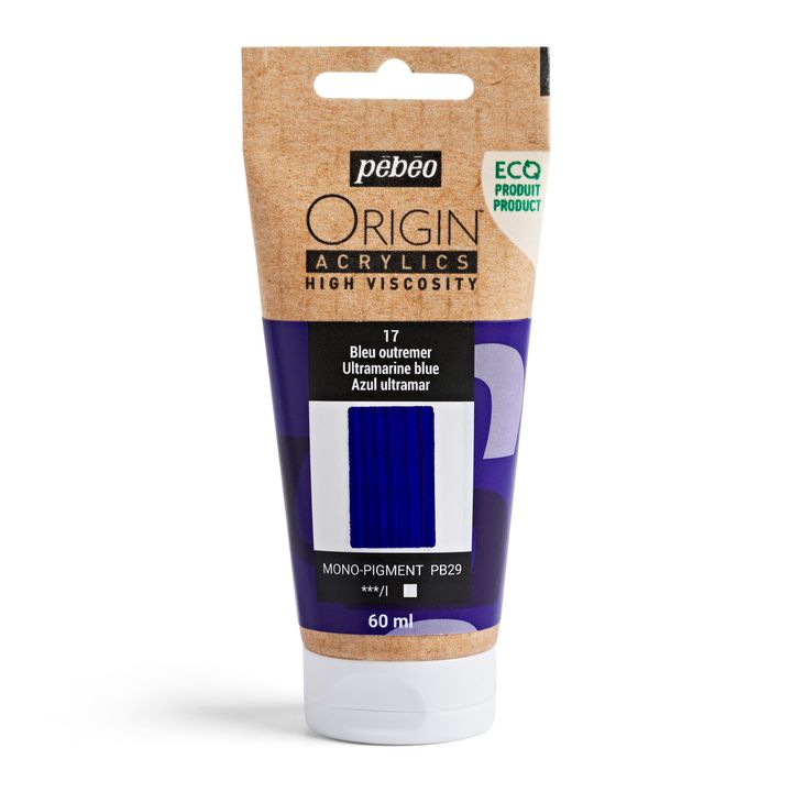 Bojë akrilike Pebeo ORIGIN 60 ml | Blu ultramarin