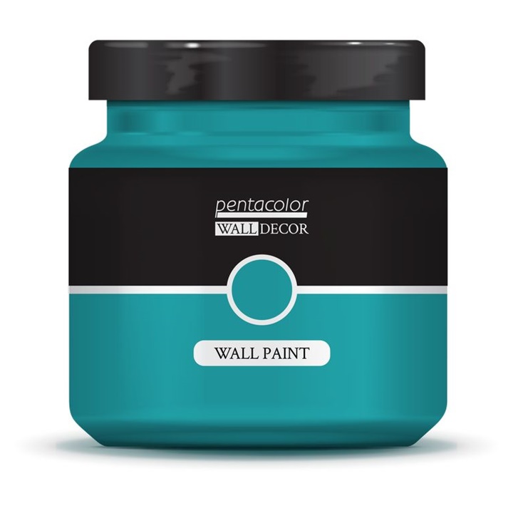 Bojë për dekorimin e murit 1000 ml | Azure Sea Bojë për dekorimin e murit 1000 ml | Azure Sea