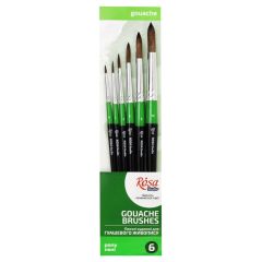 Brushes Pony Rosa Studio - Set prej 6