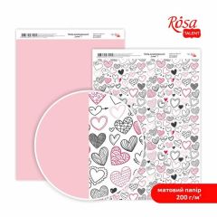 Dashuroj letrat A4 Scrapbooking | Dizajne të ndryshme