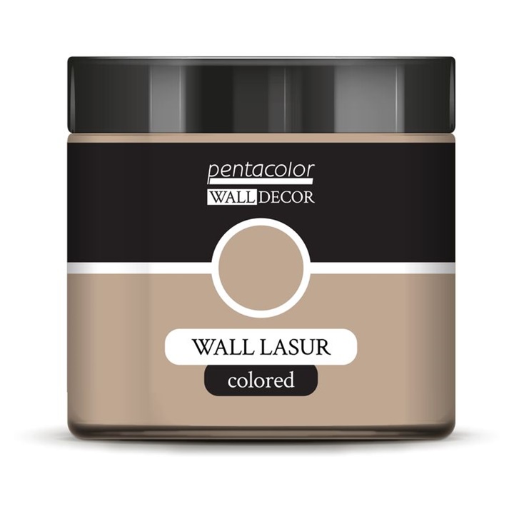 Dekor Muri me Lustër me Ngjyra | Beige Dekor Muri me Lustër me Ngjyra | Beige