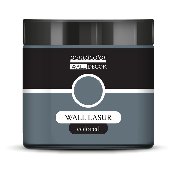 Dekor Muri me Lustër me Ngjyra | Grey Dekor Muri me Lustër me Ngjyra | Grey