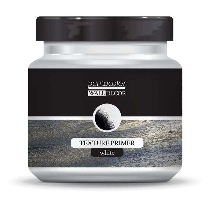 Dekor Muri me Teksturë Baze të Bardhë | 1000 ml Dekor Muri me Teksturë Baze të Bardhë | 1000 ml