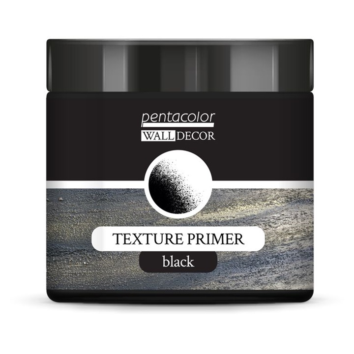 Dekor Muri me Teksturë Baze të Zezë | 500 ml Dekor Muri me Teksturë Baze të Zezë | 500 ml