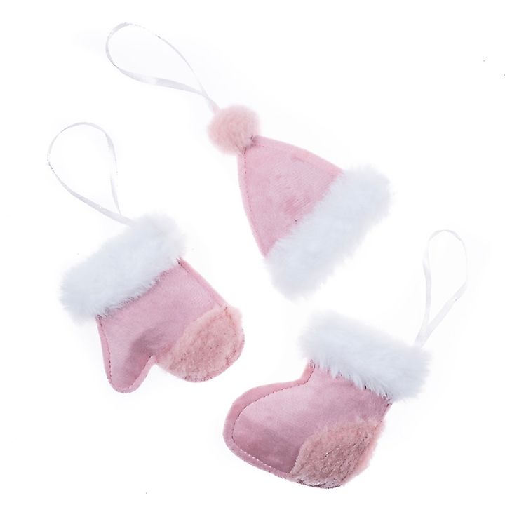 Dekorime te varura krishtlindjesh me lesh | Rozë