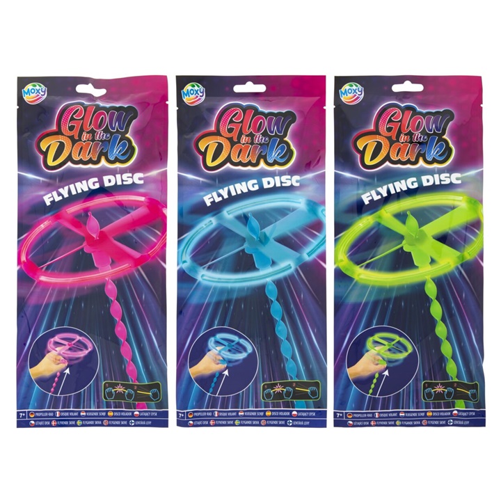 Disk fluturues shkëlqen në errësirë | Ngjyra te ndryshme