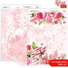 Dokumentet e Dashurisë A4 për Scrapbooking | Dizajne të ndryshme