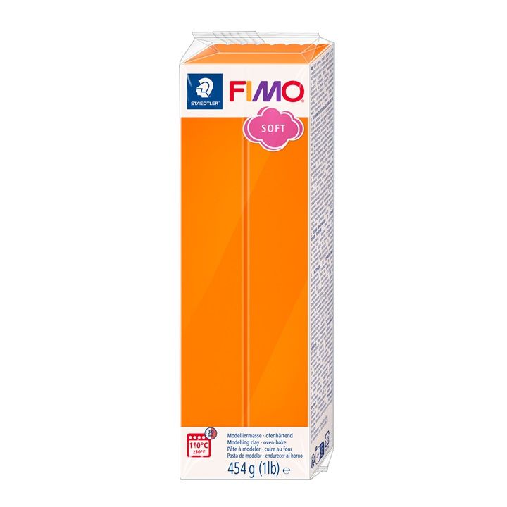 FIMO Soft Polimer Argjil 454g | Mandarin FIMO Soft Polimer Argjil 454g | Mandarin