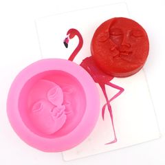 Formë Silikoni për Derdhje - Dielli dhe Hëna
