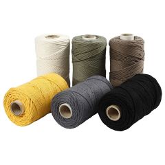 Kordoni Macrame me një shtresë | ngjyra të ndryshme