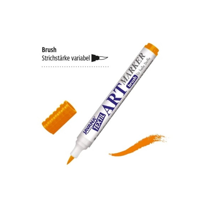 KREUL JAVANA shënues për tekstile të lehta | orange