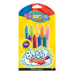 Lapsa me ngjyra për banjë Colorino 9 copë