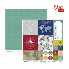 Letrat e Scrapbooking 30,48 x 30,48 cm Bëni udhëtimin tuaj | Dizajne te ndryshme | Dizajne te ndryshme