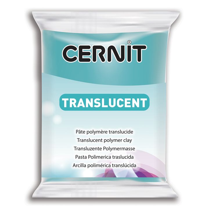 Masë për modelim Cernit TRANSLUCENT 56g | turquoise Masë për modelim Cernit TRANSLUCENT 56g | turquoise