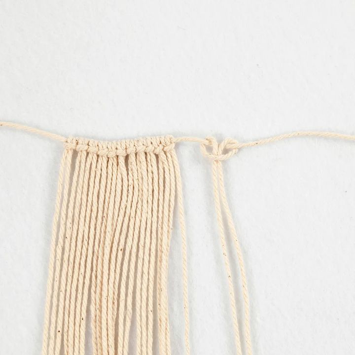 Mini set kreativ për flokë bore Macrame