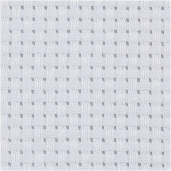 Pëlhurë qëndisje AIDA 50x50 cm 35 katrore me 10 cm