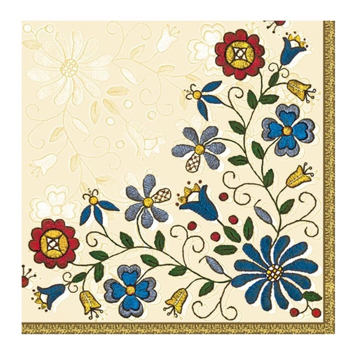 Peceta decoupage artistike sllovake Peceta decoupage artistike sllovake