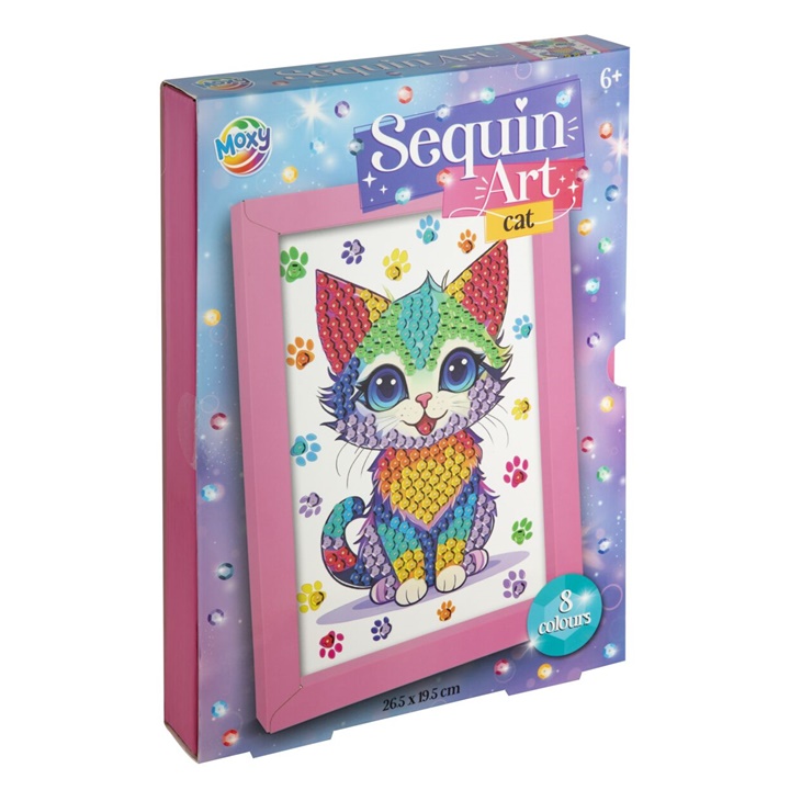 Set Artizanatit Sequin | Kitten