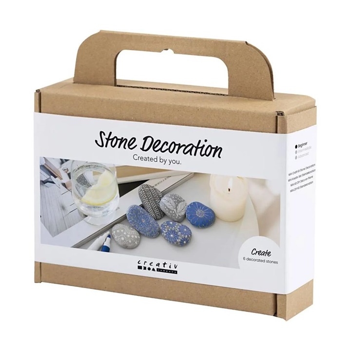 Set Dekorimi Mini Creative Rock - Blu