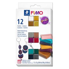 Set FIMO Efekt balte polimer, ngjyra shkëlqyese