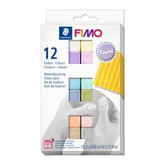 Set FIMO Soft pastel balte polimer