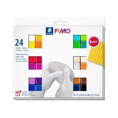 Set FIMO Soft Polymer Clay Colors Basic 24x25g