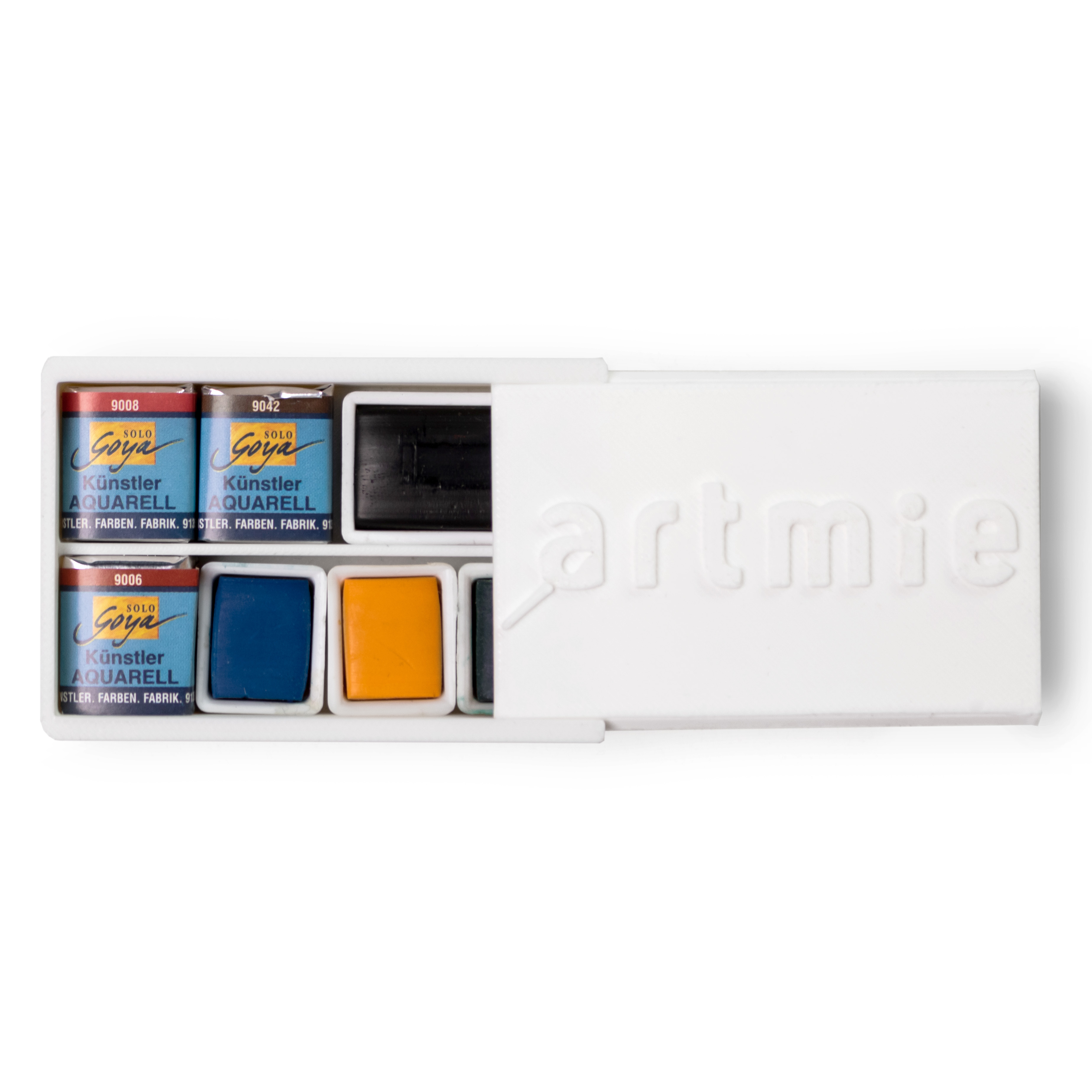 Set me akuarel ARTMIE Solo Goya, 7 copë - Tone Toke