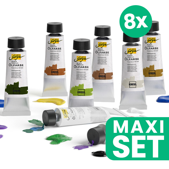 Set me Ngjyra Vajrash për Artistët më të Mirë Solo Goya Set me Ngjyra Vajrash për Artistët më të Mirë Solo Goya