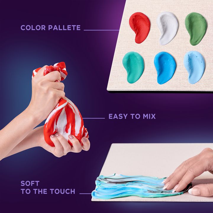 Set OKTO Creative 3D Fish 30 x 40 cm