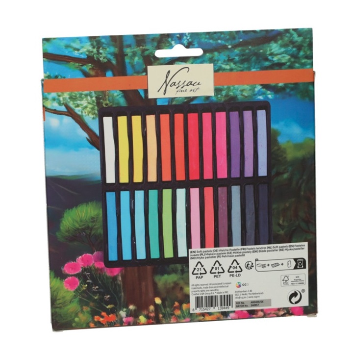 Set pastel Nassau Dry 24 copë